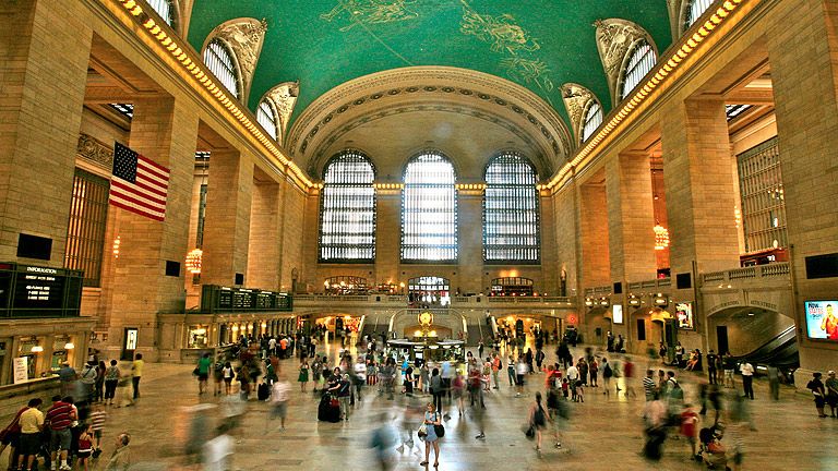 La estación Grand Central de Nueva York.