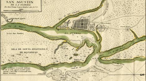 1783 mapa de San Augustin